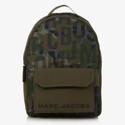 MARC JACOBS Bags*Green Jumbled Logo Backpack (39cm)