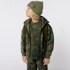 MARC JACOBS Tops*Green Jumbled Logo Cotton T-Shirt