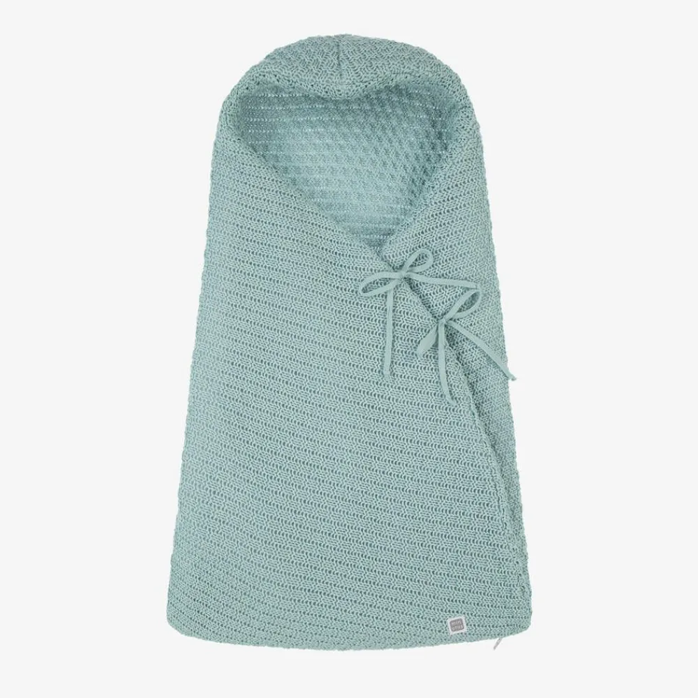 Minutus Nests*Green Knit Cotton Baby Nest (75cm)