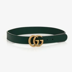 Gucci Clothing Accessories|Clothing Accessories*Green Leather GG Belt
