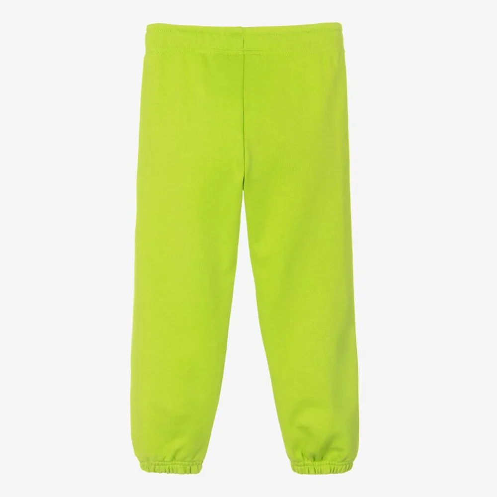 Mini Rodini Trousers|Trousers*Green Organic Cotton Cats Joggers