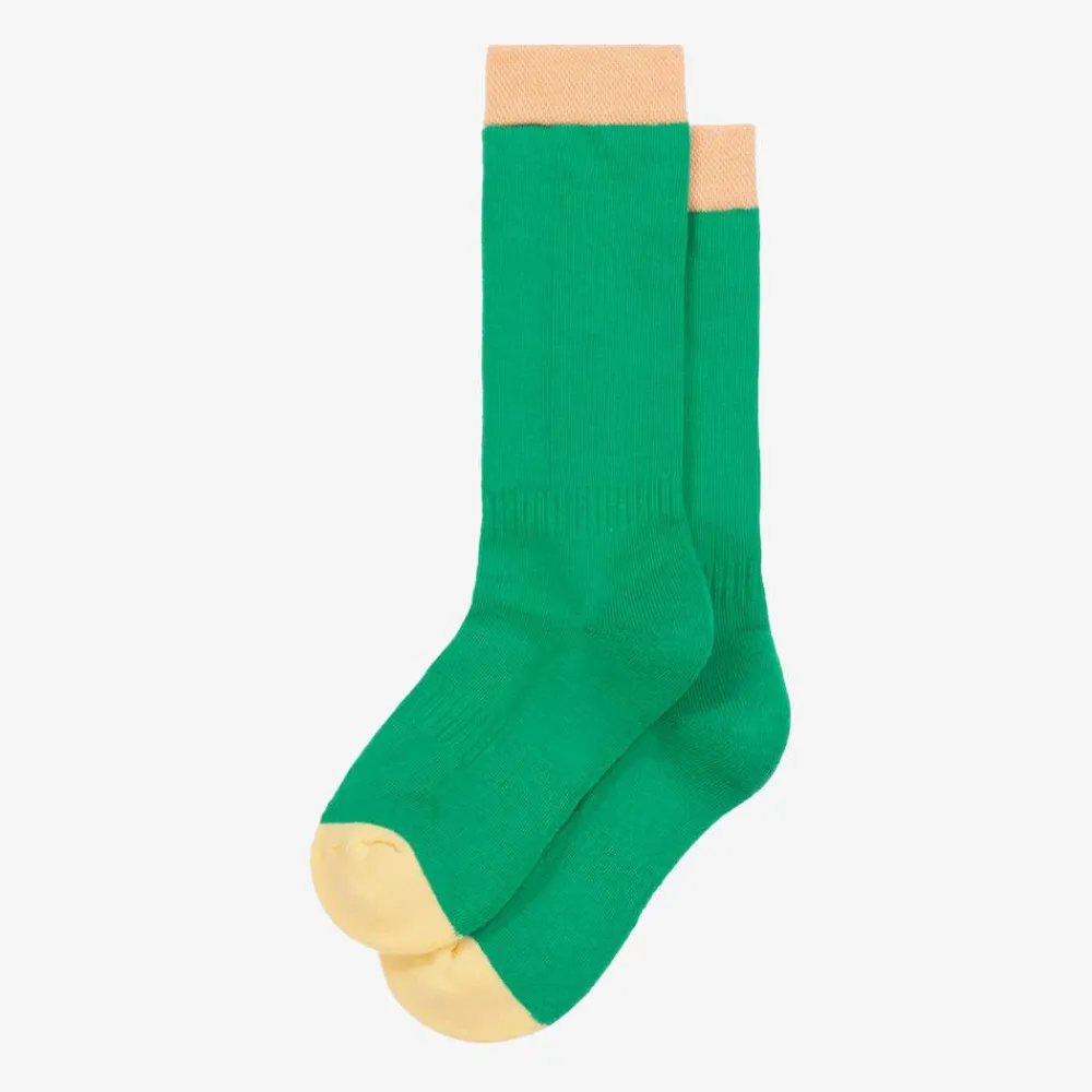 Roarsome Socks|Socks*Green Organic Cotton Knitted Ski Socks