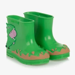 Mini Melissa Rain Boots|Rain Boots*Green Peppa Pig Rain Boots