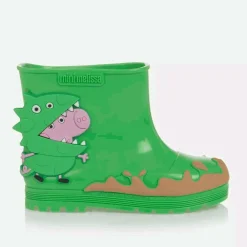 Mini Melissa Rain Boots|Rain Boots*Green Peppa Pig Rain Boots