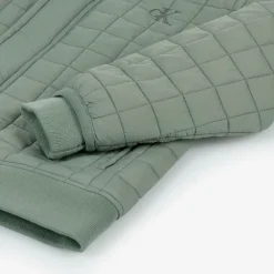 Calvin Klein Coats & Jackets*Green Quilted Jacket