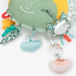 Sophie la Girafe Toys|Toys*Green Reversible Activity Play Cushion (42cm)