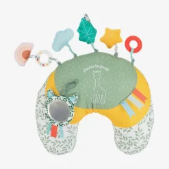 Sophie la Girafe Toys|Toys*Green Reversible Activity Play Cushion (42cm)