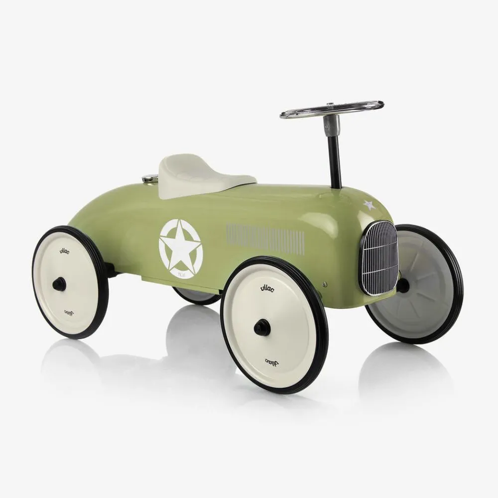 Vilac Toys|Toys*Green Ride-On Vintage Car (76cm)
