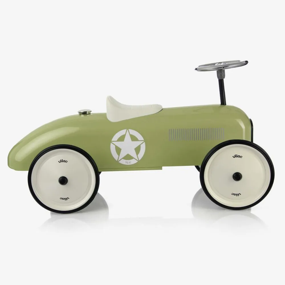 Vilac Toys|Toys*Green Ride-On Vintage Car (76cm)