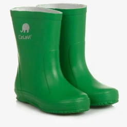 CeLaVi Rain Boots|Rain Boots*Green Rubber Rain Boots