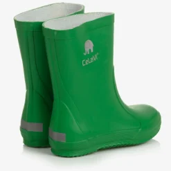 CeLaVi Rain Boots|Rain Boots*Green Rubber Rain Boots