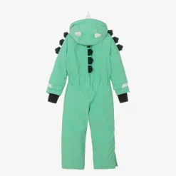 Roarsome Snowwear|Snowwear*Green Spike The Dinosaur Snowsuit