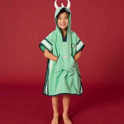 Roarsome Towels & Robes|Towels & Robes*Green Spike The Dinosaur Poncho Towel