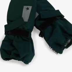 Molo Snowwear|Snowwear*Green Thermal Mittens PonderosaPine