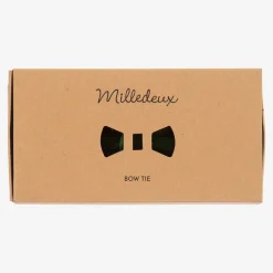 Milledeux Clothing Accessories*Green Velvet Bow Tie (10cm)