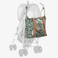 Elodie Bags*Green William Morris Changing Bag (53cm)