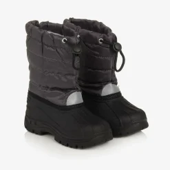 Playshoes Snow Boots|Snow Boots*Grey & Black Snow Boots
