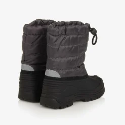 Playshoes Snow Boots|Snow Boots*Grey & Black Snow Boots