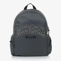 Dolce amp; Gabbana Bags*Grey Canvas Backpack (40cm)