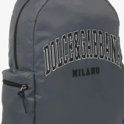 Dolce amp; Gabbana Bags*Grey Canvas Backpack (40cm)