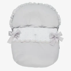Uzturre Footmuffs*Grey Car Seat Baby Nest (75cm)