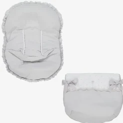 Uzturre Footmuffs*Grey Car Seat Baby Nest (75cm)