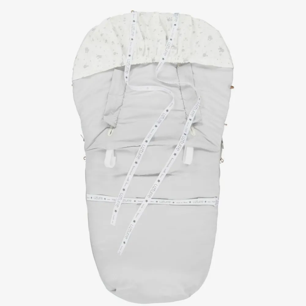 Uzturre Footmuffs*Grey Cotton Footmuff (93cm)