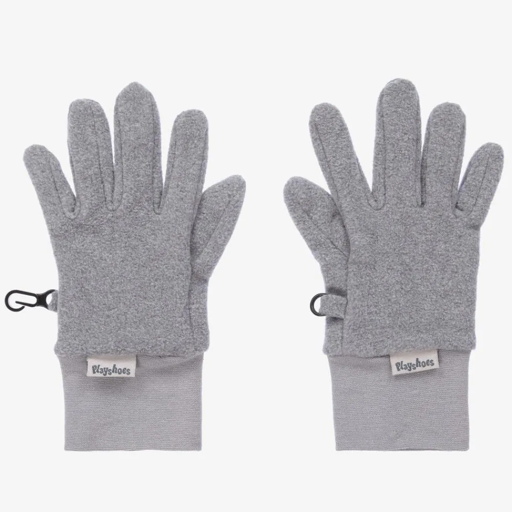 Playshoes Gloves & Mittens|Gloves & Mittens*Grey Fleece Gloves