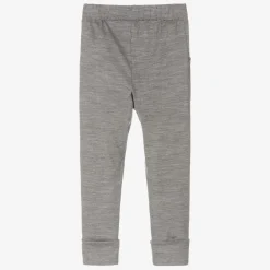 Smalls Merino Trousers*Grey Marl Merino Wool Slim Joggers