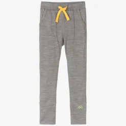 Smalls Merino Trousers*Grey Marl Merino Wool Slim Joggers