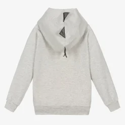 Wauw Capow Tops*Grey Marl Monster Hoodie
