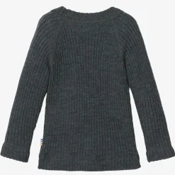Joha Tops|Tops*Grey Merino Wool Sweater