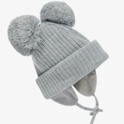 Sätila of Sweden Hats*Grey Minnie Double Pom-Pom Hat