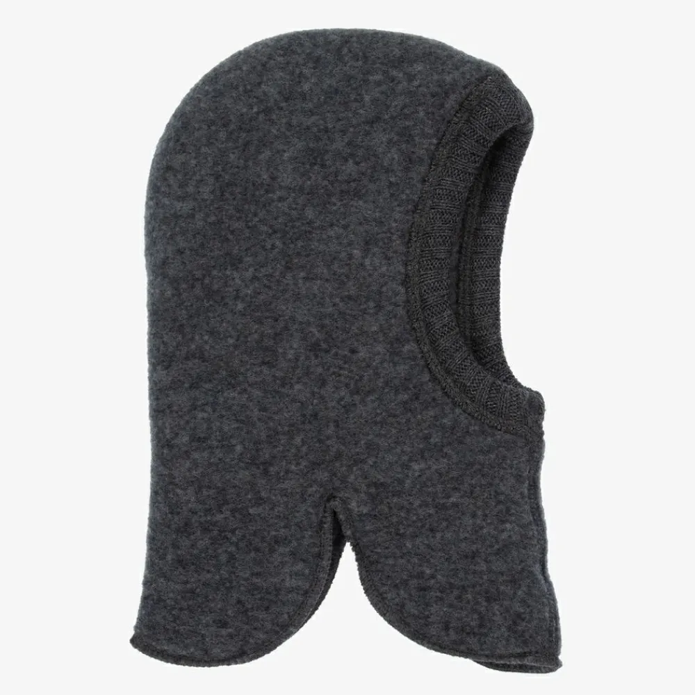 Joha Hats|Hats*Grey Thermal Wool Balaclava