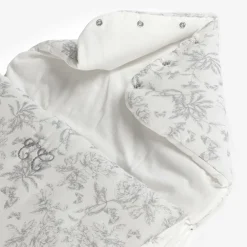 Tartine et Chocolat Nests*Grey Toile De Jouy Cotton Nest (81cm)