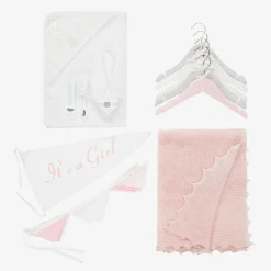 English Trousseau Gifts*It's A Girl Keepsake Baby Gift Set