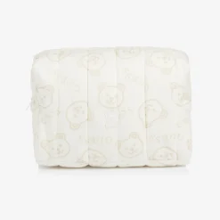 Guess Bags|Bags*Ivory & Beige Bear Wash Bag (23cm)