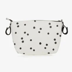 Mayoral Bags|Gifts*Ivory & Black Spot Stroller Bag (33cm)
