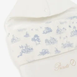 Pureté Du... Bébé Nests*Ivory & Blue Toile de Jouy Nest (75cm)