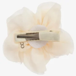 Cute Cute Hair Accessories*Ivory & Pink Hairclip (8cm)