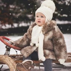 Sätila of Sweden Scarves|Scarves*Ivory Belle Knitted Scarf (88cm)