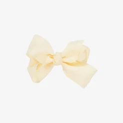 Bowtique London Hair Accessories*Bow Hair Clip (7cm) Ivory