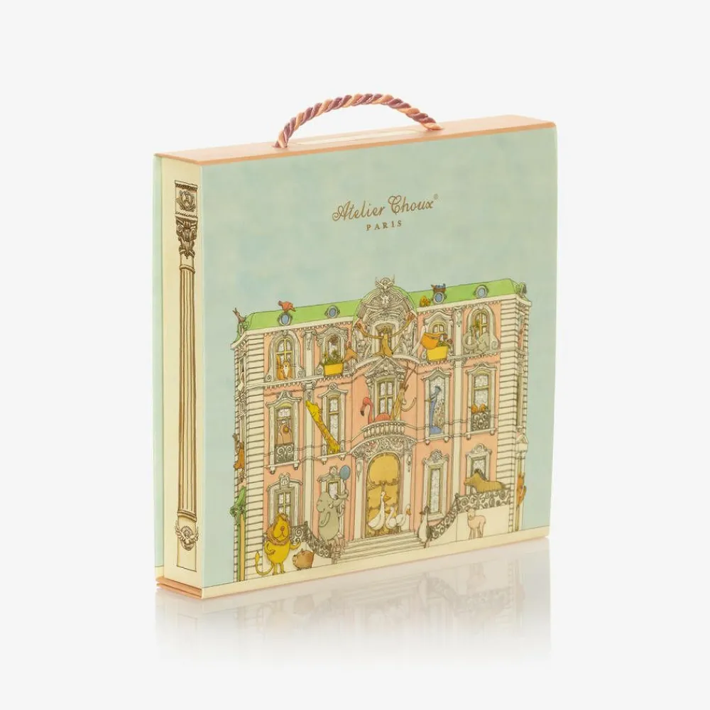 Atelier Choux Paris Gifts*Ivory Cashmere Blanket (120cm)