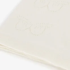 Marie-Chantal Blankets & Shawls*Ivory Cashmere Blanket (82cm)