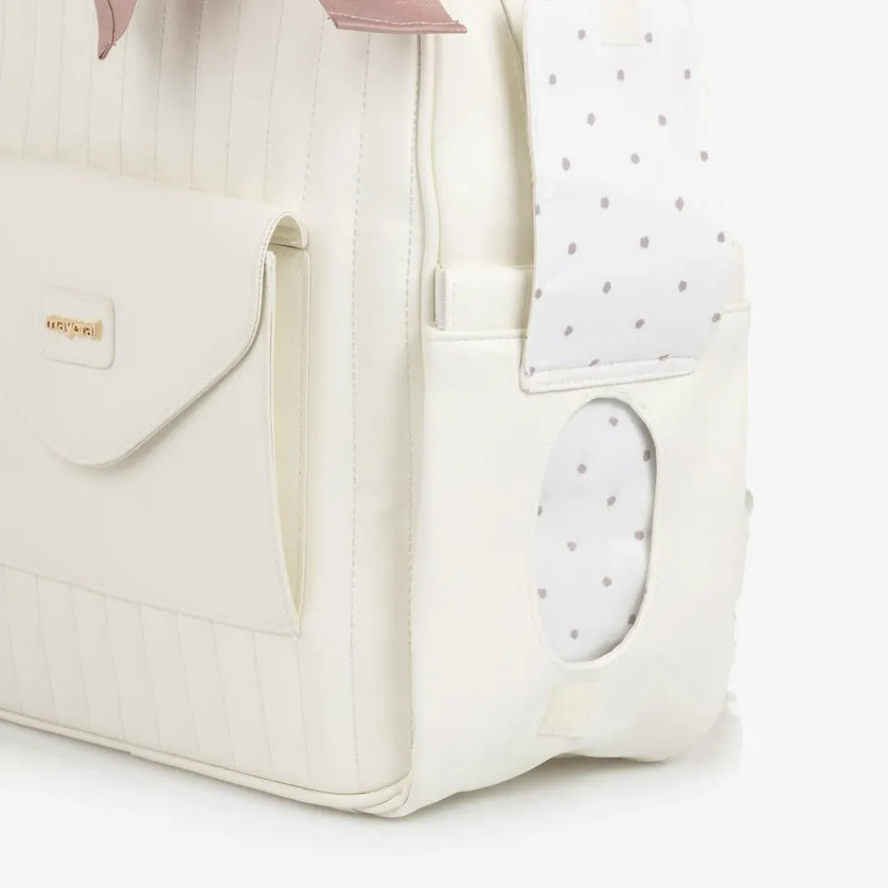 Mayoral Bags*Ivory Changing Backpack (38cm)