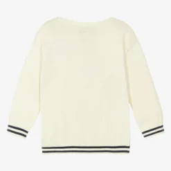 Moschino Baby Tops*Ivory Cotton & Wool Sweater