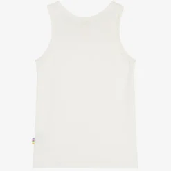 Joha Underwear|Underwear*Ivory Cotton & Wool Vest