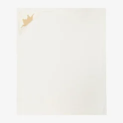 Marie-Chantal Blankets & Shawls*Ivory Cotton & Cashmere Hooded Blanket (95cm)