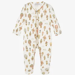 Atelier Choux Paris Gifts|Babysuits*Ivory Cotton Balloons Babygrow
