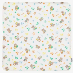 Moschino Baby Blankets & Shawls*Ivory Cotton Blanket (70cm)